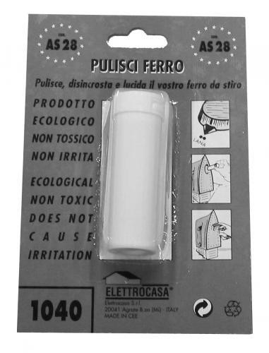 Elettrocasa AS 28 Stick Pulisci Piastra per Ferri da Stiro