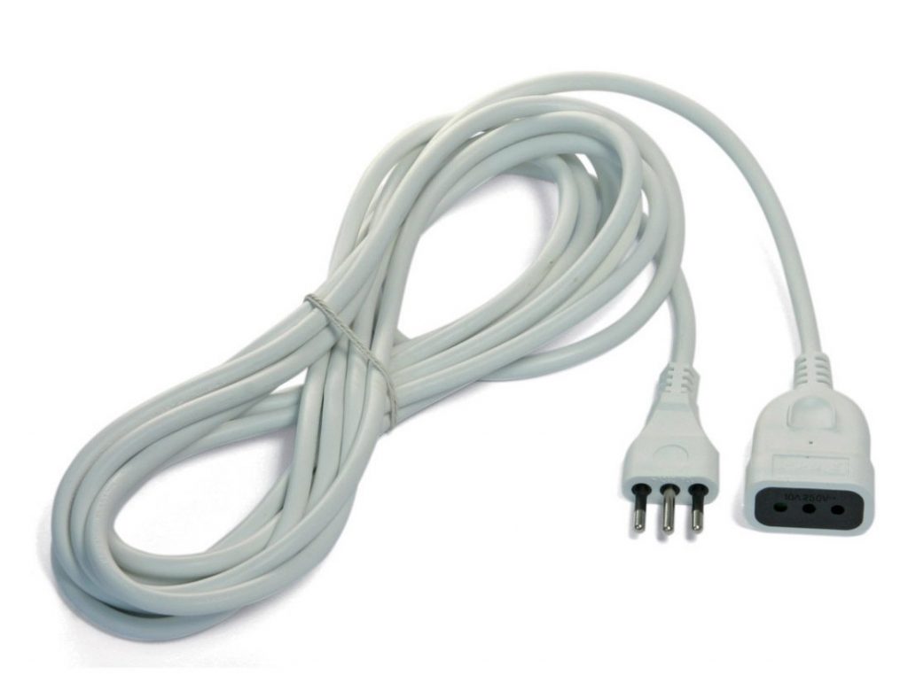 Rober 00123 Prolunga Lineare 3M con Presa Schuko