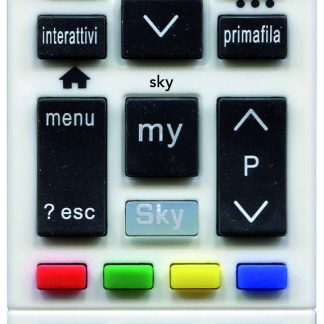 Bravo Global Sky Telecomando Pre-Programmato per Tutti i Tipi di Decoder Sky
