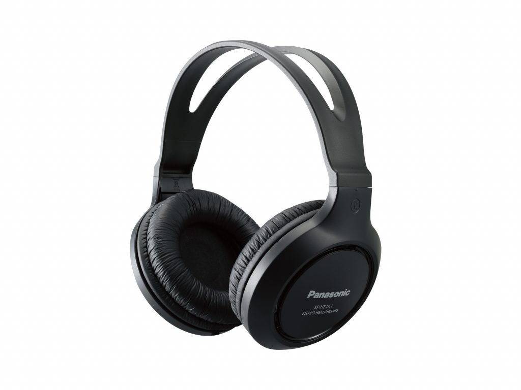Panasonic RPHT161EK Cuffia Archetto con Cavo 2Mt 30Mm