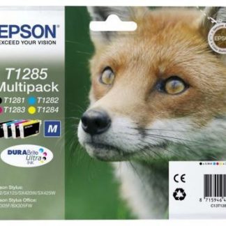 Epson Serie Volpe T1285 Multipack 4 Cartucce M Inchiostro Originale