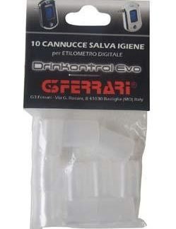 10 Cannucce per Etilometro G3 Ferrari DrinKontrol Evo