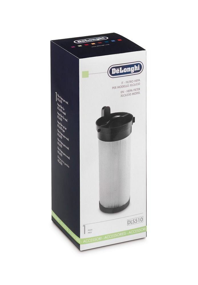 De Longhi 5519210361 Filtro Hepa a Cartuccia Aspirapolvere per XLC655