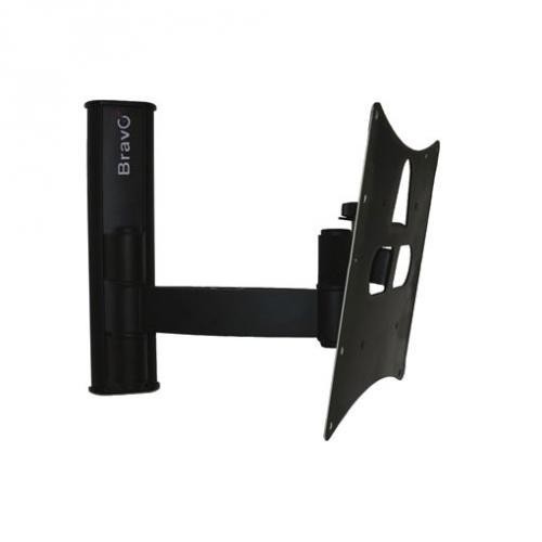 Bravo LCD9 Nero Supporto TV a Muro con 1 Snodo 23-40 Pollici Max 20 Kg