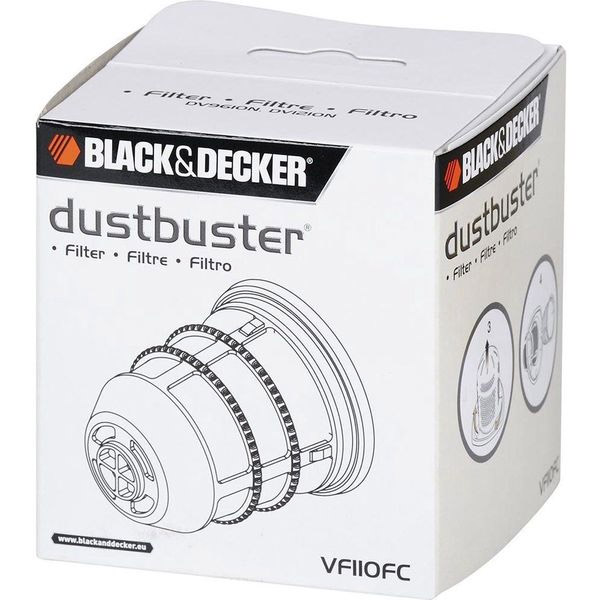 Black Decker VF110FCXJ Filtro Ricambio Compatibile con DV9610N e DV1210N
