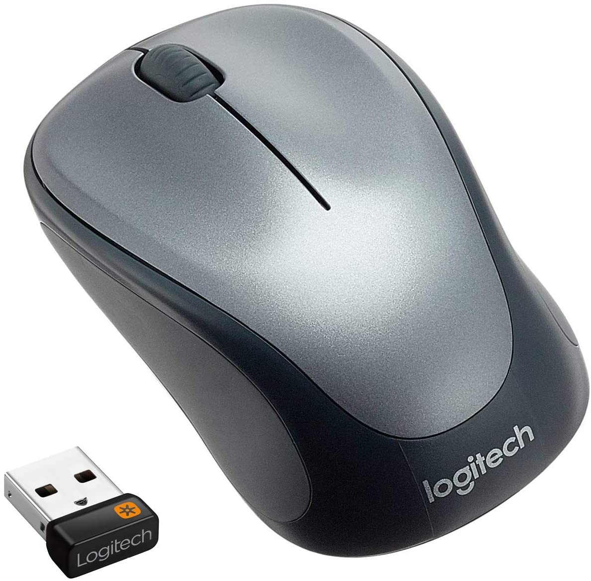 Logitech M235 Mouse Wireless Grigio con Ricevitore Nano