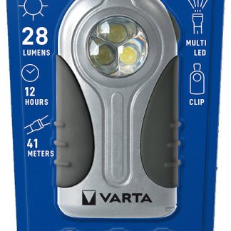 Varta Silver Light Torcia LED Light con 3 Batteria AAA