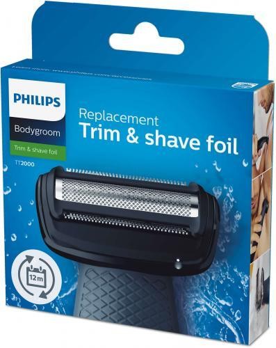 Philips TT2000 Testina Sostitutiva per Rasoi Bodygroom TT2021 e TT2030