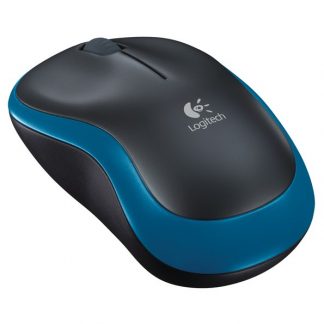 Logitech M185 Mouse Wireless Blu con Ricevitore Nano
