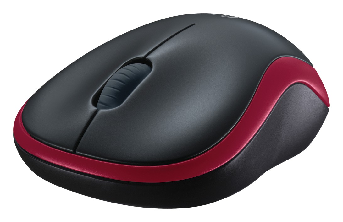 Logitech M185 Rosso Mouse Ottivo Wireless