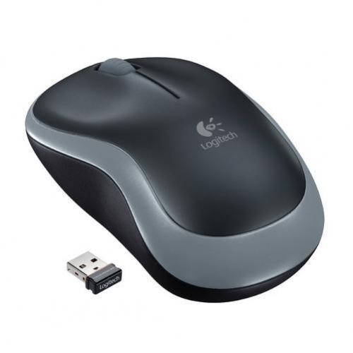 Logitech M185 Mouse Wireless Grigio con Ricevitore Nano
