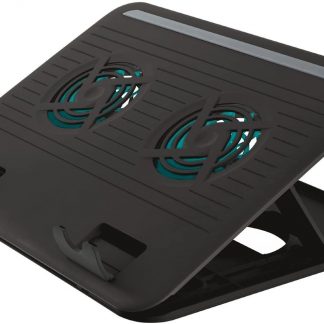 Trust Cyclone Cooling Stand Base di Raffreddamento per Notebook Fino 16 Pollici