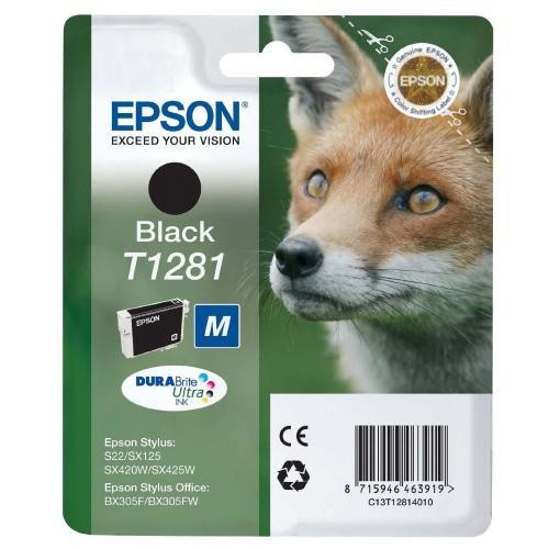 Epson Serie Volpe T1281 Nero Cartuccia M Inchiostro Originale