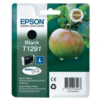 Epson Serie Mela T1291 Nero Cartuccia L Inchiostro Originale