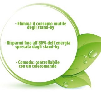 Orieme EasyBy Presa Salva Energiacon Sensore ad Infrarossi