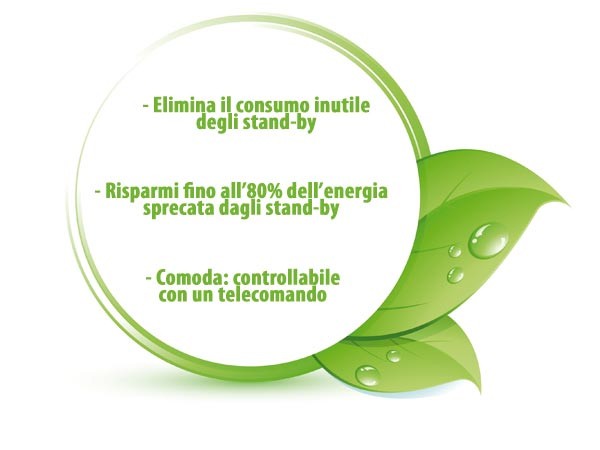 Orieme EasyBy Presa Salva Energiacon Sensore ad Infrarossi