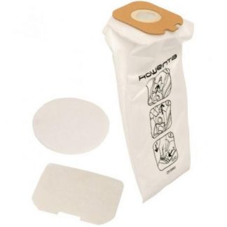 Rowenta ZR0050 Confezione 5 Sacchetti più 2 Microfiltri per Scope Elettriche
