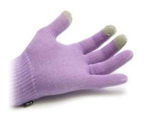 i-Tech Gloves Guanti Capacitivi per Dispositivi Touch Screen VIOLA - TAGLIA M
