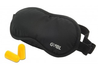 G&BL VLSLMGR Maschera e Tappi per Orecchie da Viaggio per Riposo