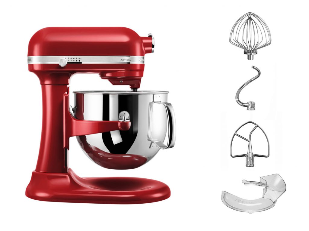 Kitchenaid 5KSM7580XEER Impastatore Rosso 500W 6.9 Litri