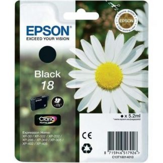 Epson Serie Margherita 18 Nero Cartuccia Inchiostro Originale