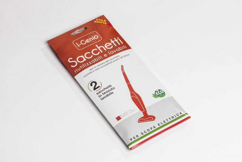 I-Genio 924 Sacchetto Riutilizzabile per Scope Elettriche