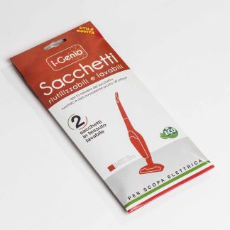 I-Genio 924 Sacchetto Riutilizzabile per Scope Elettriche