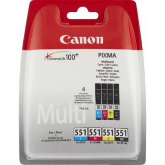 Canon CLI-551 C/M/Y/BK Multipack Cartucce d'Inchiostro