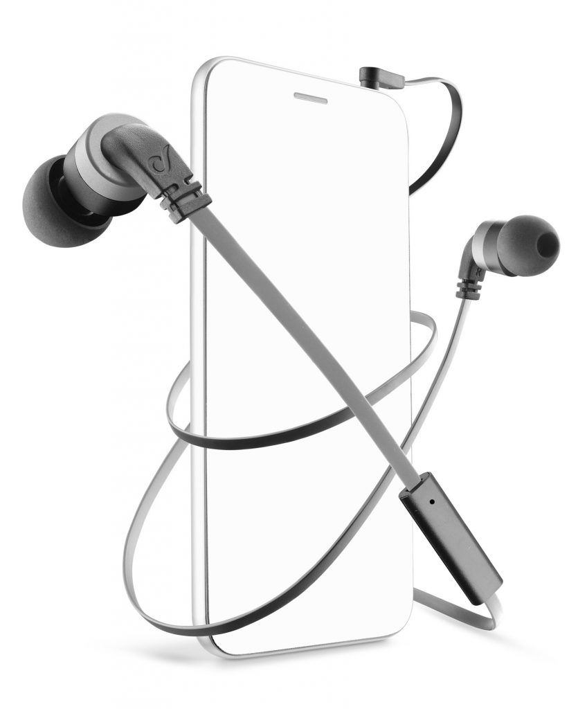 Cellular Line Mosquito Nero Auricolari In Ear con Microfono Nero
