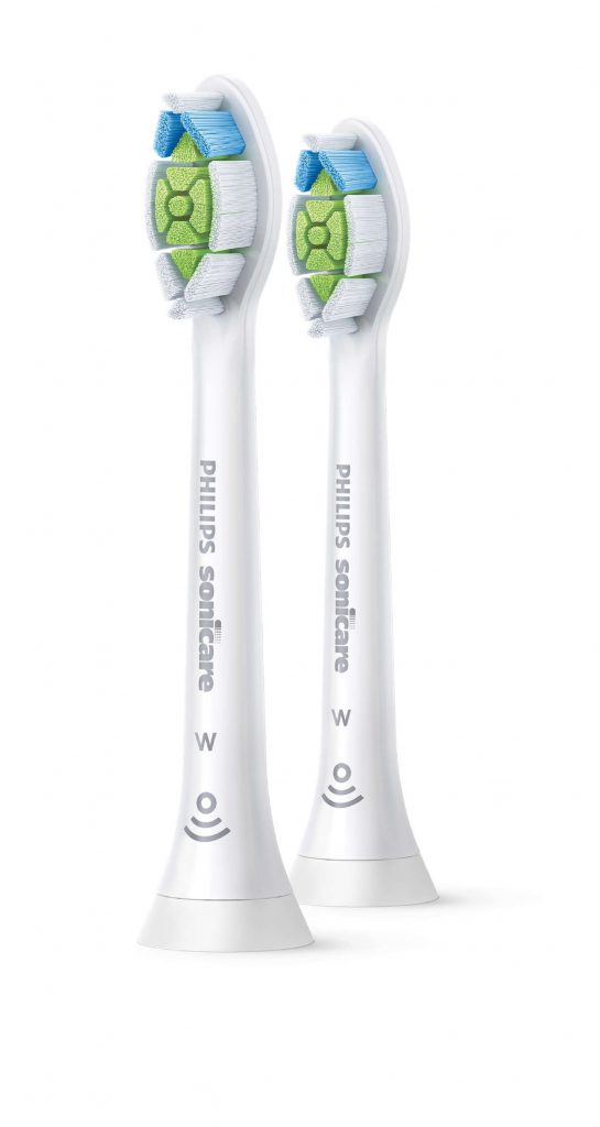 Philips HX6062 Confezione Testine Bianche per Spazzolino Sonico 2 Pezzi