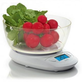 Laica KS1019 Bianca Bilancia Elettronica da Cucina con Ciotola