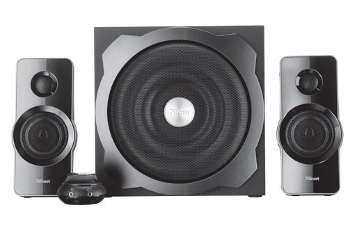 Trust Tytan 2.1 Casse per PC con Subwoofer in Legno e Telecomando