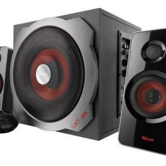 Trust GXT38 Set Altoparlanti 2.1 con Subwoofer in Legno e Potenza di 60W RMS
