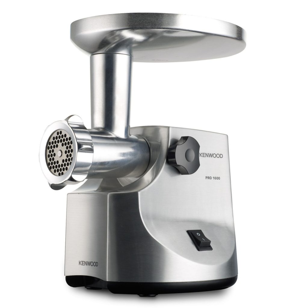 Kenwood MG516 Tritacarne Elettrico 1600W 3 Dischi 2 Insaccatori con MGX643