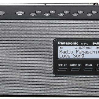 Panasonic RFD10EGK Nero Radio Compatibile DAB/DAB+