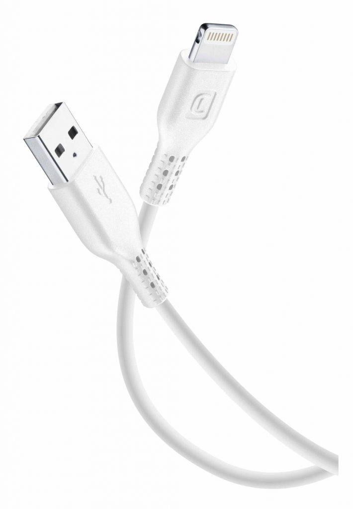 Cellular Line USBDATACMFIIPH52MW Cavo Lightning Ricarica e Trasferimento Dati
