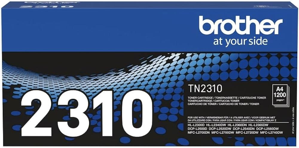 Brother TN2310 Toner Nero Per Stampanti HL L2340 e L2360