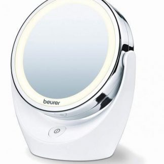 Beurer BS49 Specchio Cosmetico Illuminato 11 Cm con Ingrandimento