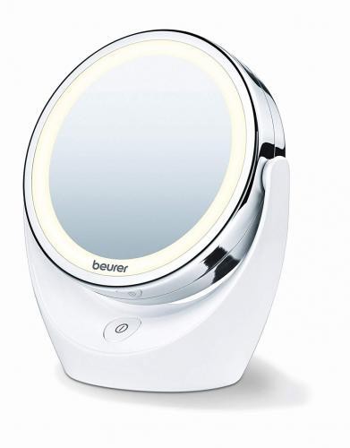 Beurer BS49 Specchio Cosmetico Illuminato 11 Cm con Ingrandimento