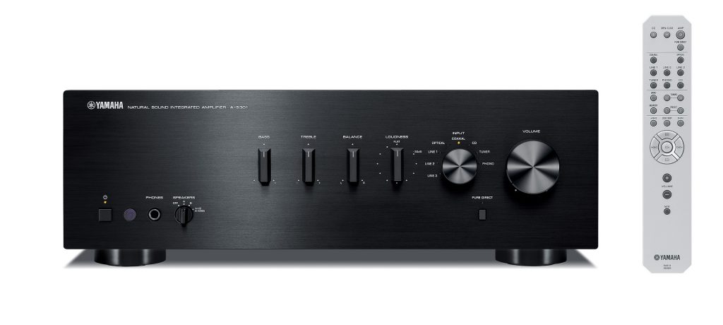 Yamaha AS301BL Amplificatore Integrato Con Ingresso Digitale 120W