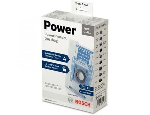 Bosch BBZ41FGALL Confezione da 4 Sacchetti per Aspirapolvere Modello Ecodesign