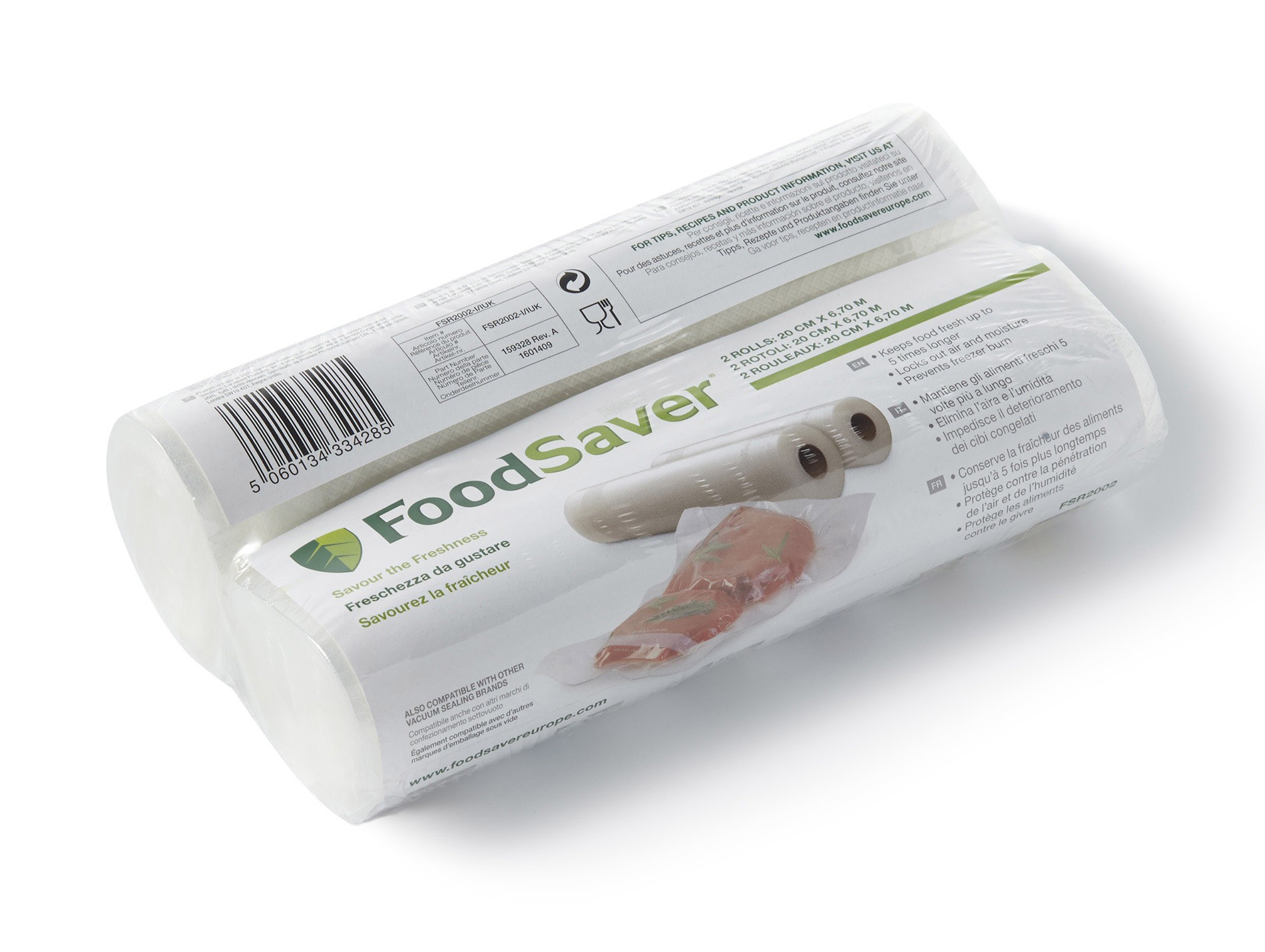Foodsaver JC2002 2 Rotoli per Sottovuoto 20x670cm