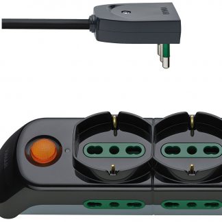 Vimar FP00531C Presa Mobile 3 Multipla 2P-T 16 A 250 V Cavo da 1.5MT