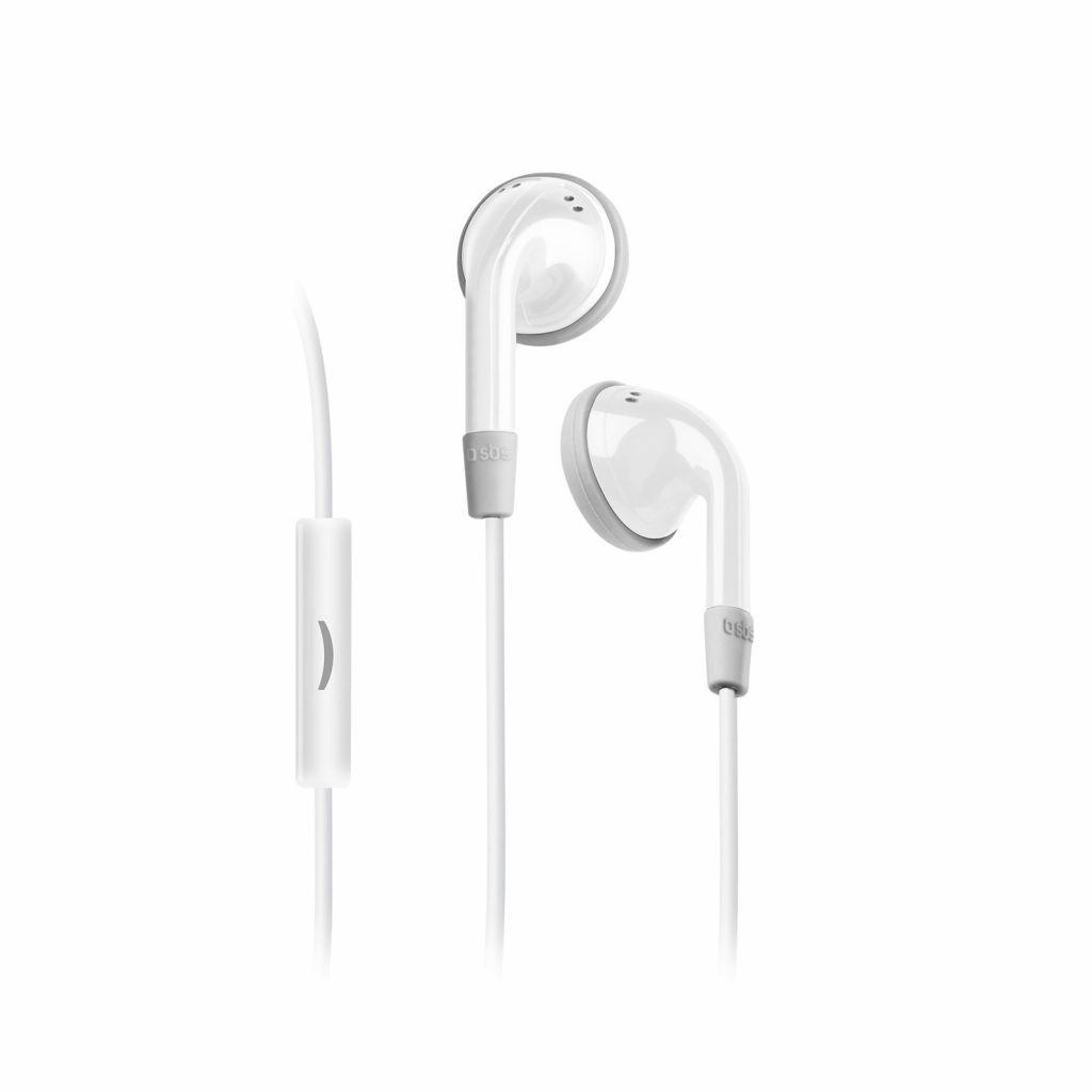 SBS TE0SSE41W Auricolari Bianchi con Filo Jack 3.5MM