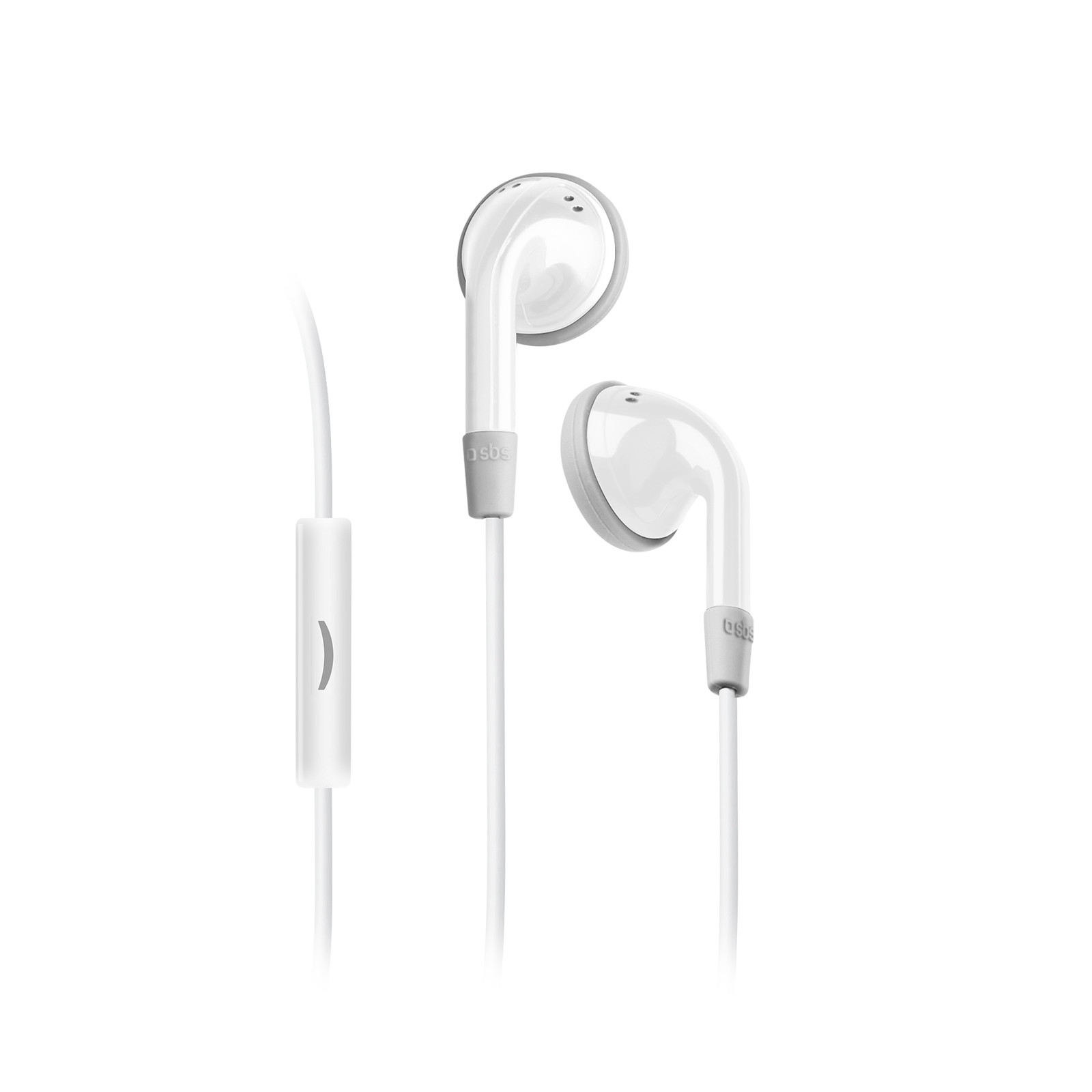 SBS TE0SSE41W Auricolari Bianchi con Filo Jack 3.5MM