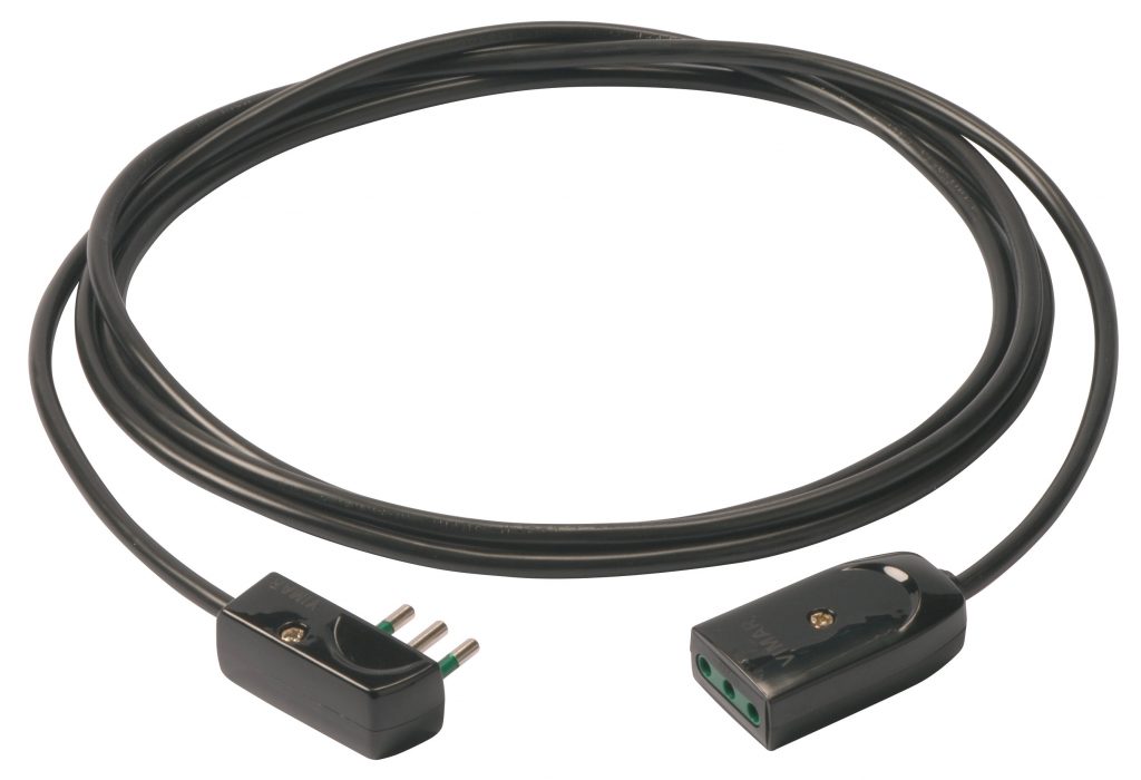 Vimar 0P32364 Cavo Prolunga 3G0.75 Spinapiatta 3M Nero