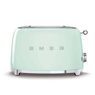Smeg TSF01PGEU Verde Tostapane a 2 Scomparti 2 Fette 950W Stile Retro