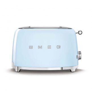 Smeg TSF01PBEU Azzurro Tostapane a 2 Scomparti 2 Fette 950W Stile Retro