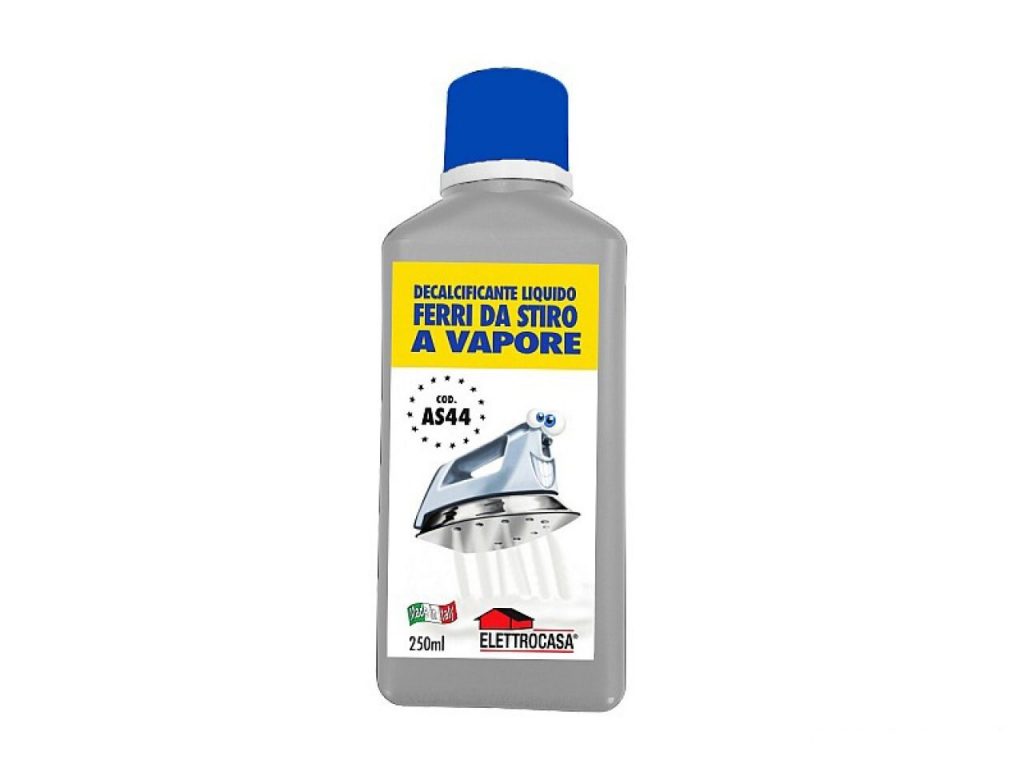 Elettrocasa AS44 Decalcificante Liquido per Ferri Da Stiro a Vapore 250ML