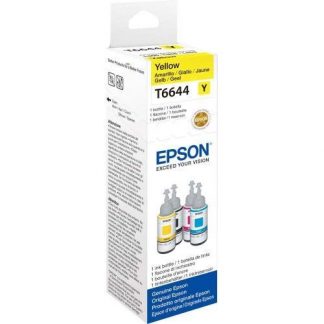 Epson T6644 Flacone Inchiostro Giallo 70 ML per Stampanti EcoTank 